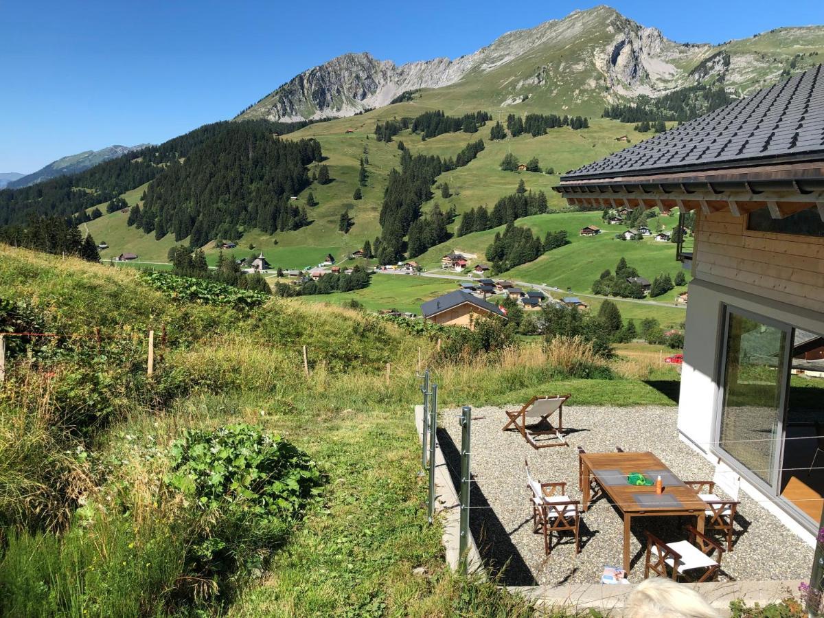Alpine Dream Chalet With Spa Close To Lake Geneva Les Mosses エクステリア 写真