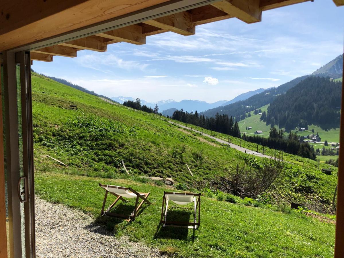 Alpine Dream Chalet With Spa Close To Lake Geneva Les Mosses エクステリア 写真