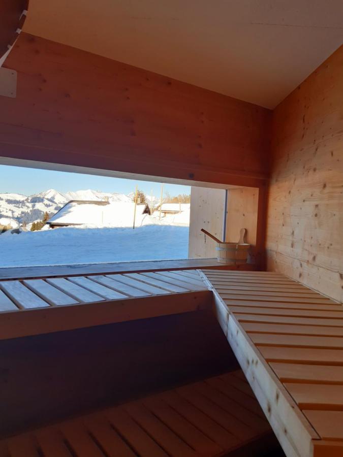 Alpine Dream Chalet With Spa Close To Lake Geneva Les Mosses エクステリア 写真