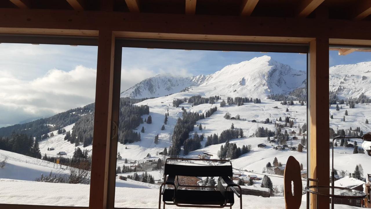 Alpine Dream Chalet With Spa Close To Lake Geneva Les Mosses エクステリア 写真