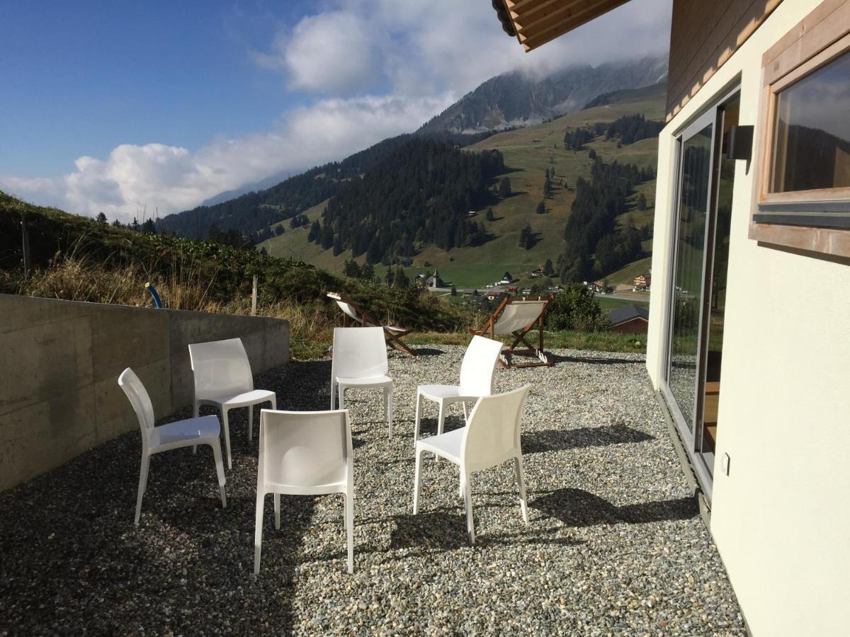 Alpine Dream Chalet With Spa Close To Lake Geneva Les Mosses エクステリア 写真