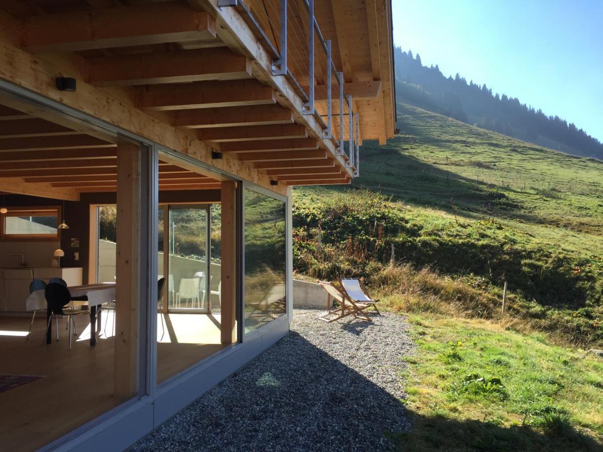Alpine Dream Chalet With Spa Close To Lake Geneva Les Mosses エクステリア 写真